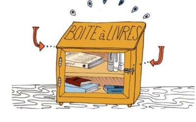 Création d’une boîte à livres sur la commune par l’association « Village Evasion » avec la participation de la mairie