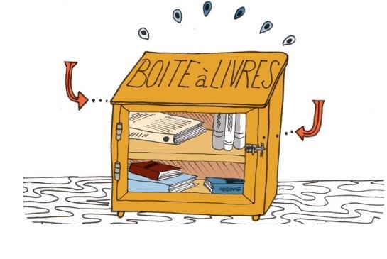 Création d’une boîte à livres sur la commune par l’association « Village Evasion » avec la participation de la mairie
