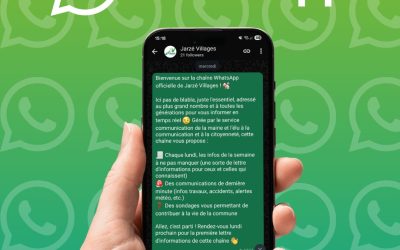 Lancement de la chaîne whatsapp de la commune de Pecqueuse – infos et actualités